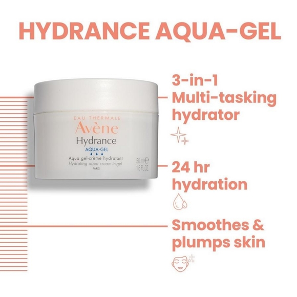 Avene Hyalaron B3 Serum &  Hydrance Aqua gel multitasking moisturizer - Picture 10 of 10